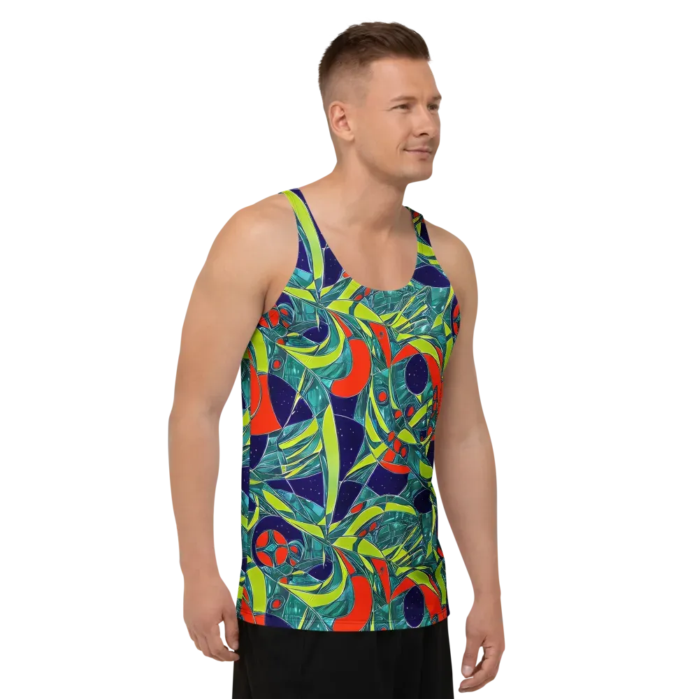 Harmonic Mirage on Men's Tank Top — Right Front