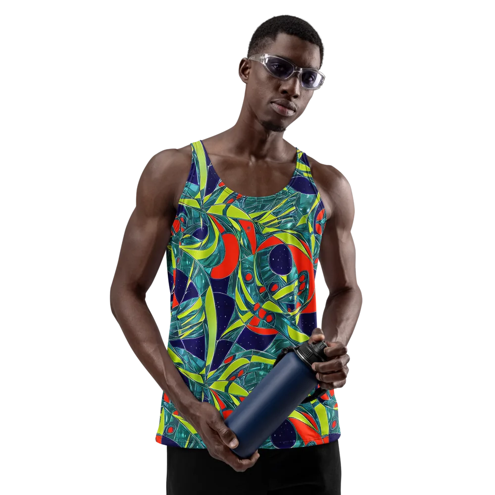 Harmonic Mirage on Men's Tank Top — Front