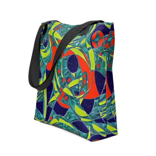 Harmonic Mirage on a Tote Bag