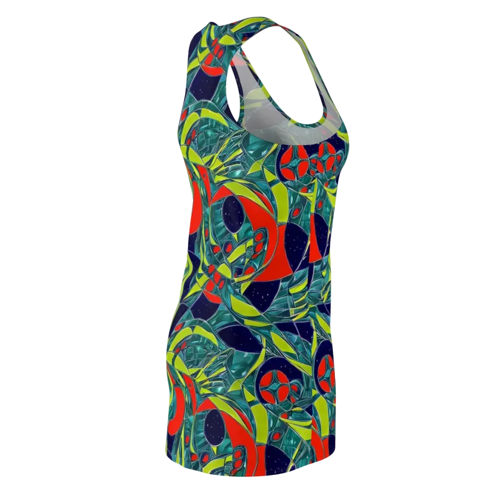 Harmonic Mirage on Racerback Dress — Back Side