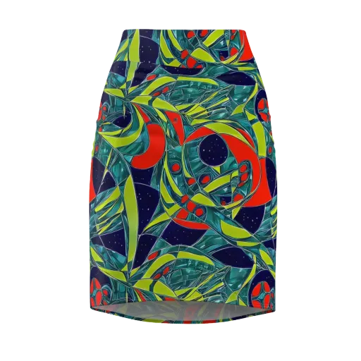 Harmonic Mirage on a Pencil Skirt