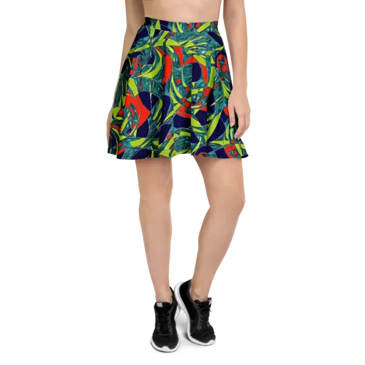 Harmonic Mirage on a Skater Skirt