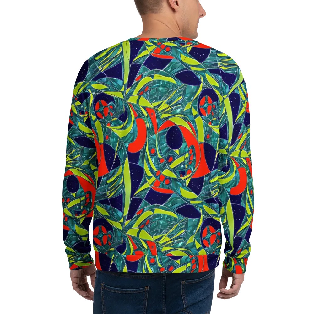 Harmonic Mirage on Sweatshirt — Back