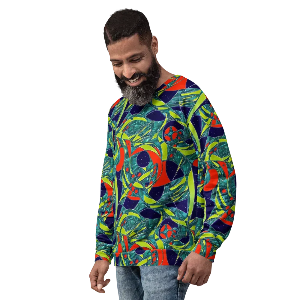 Harmonic Mirage on Sweatshirt — Left Front