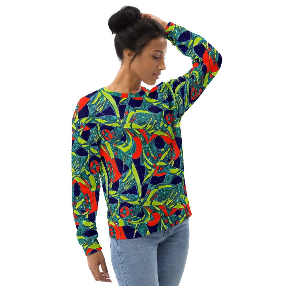 Harmonic Mirage on Sweatshirt — Right Front
