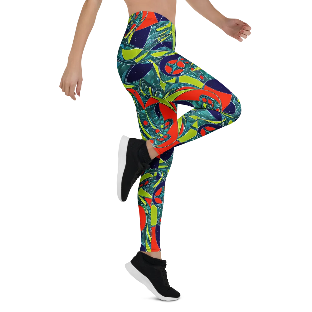 Harmonic Mirage on Leggings — Right