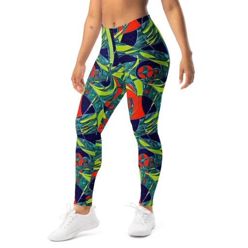 Harmonic Mirage on a Leggings