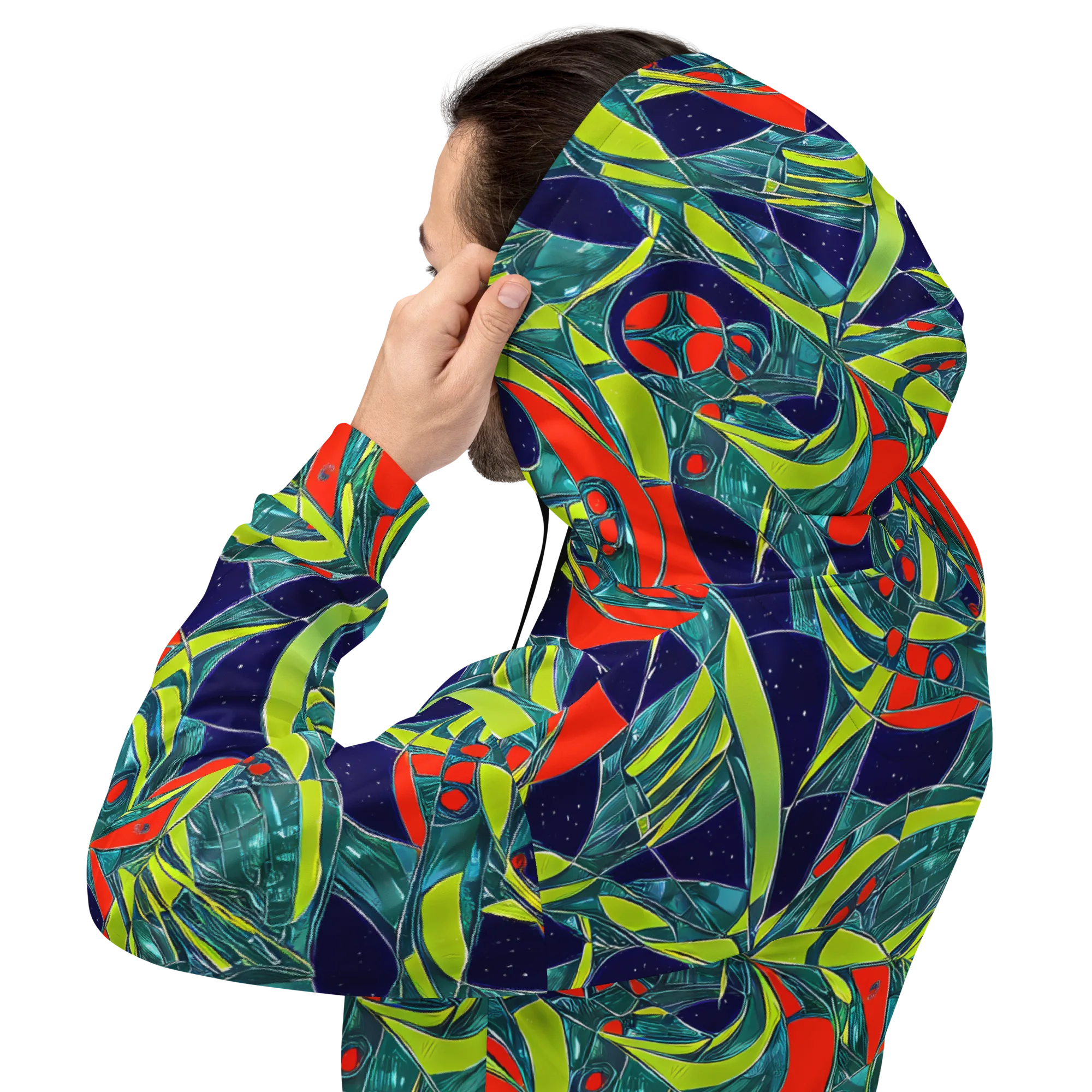 Harmonic Mirage on Hoodie — Back