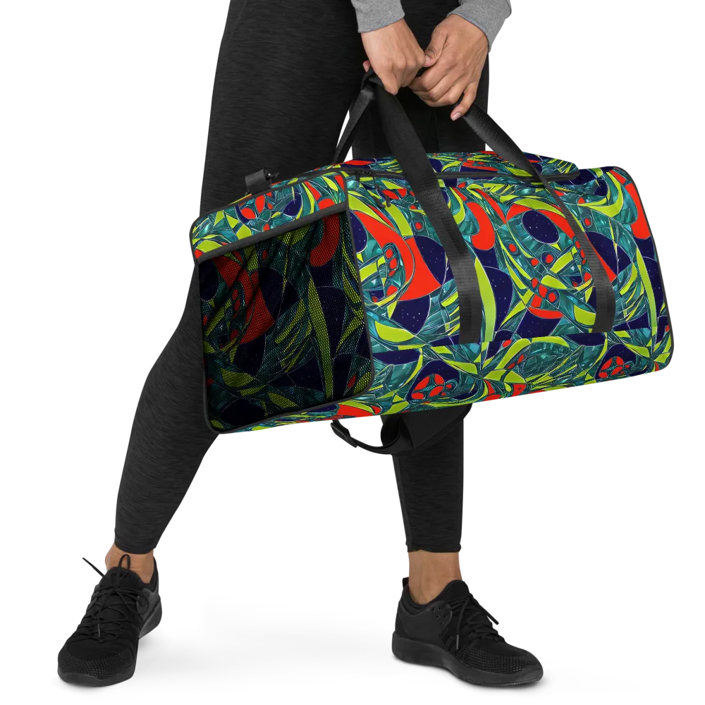 Harmonic Mirage on Duffle Bag — Right Front