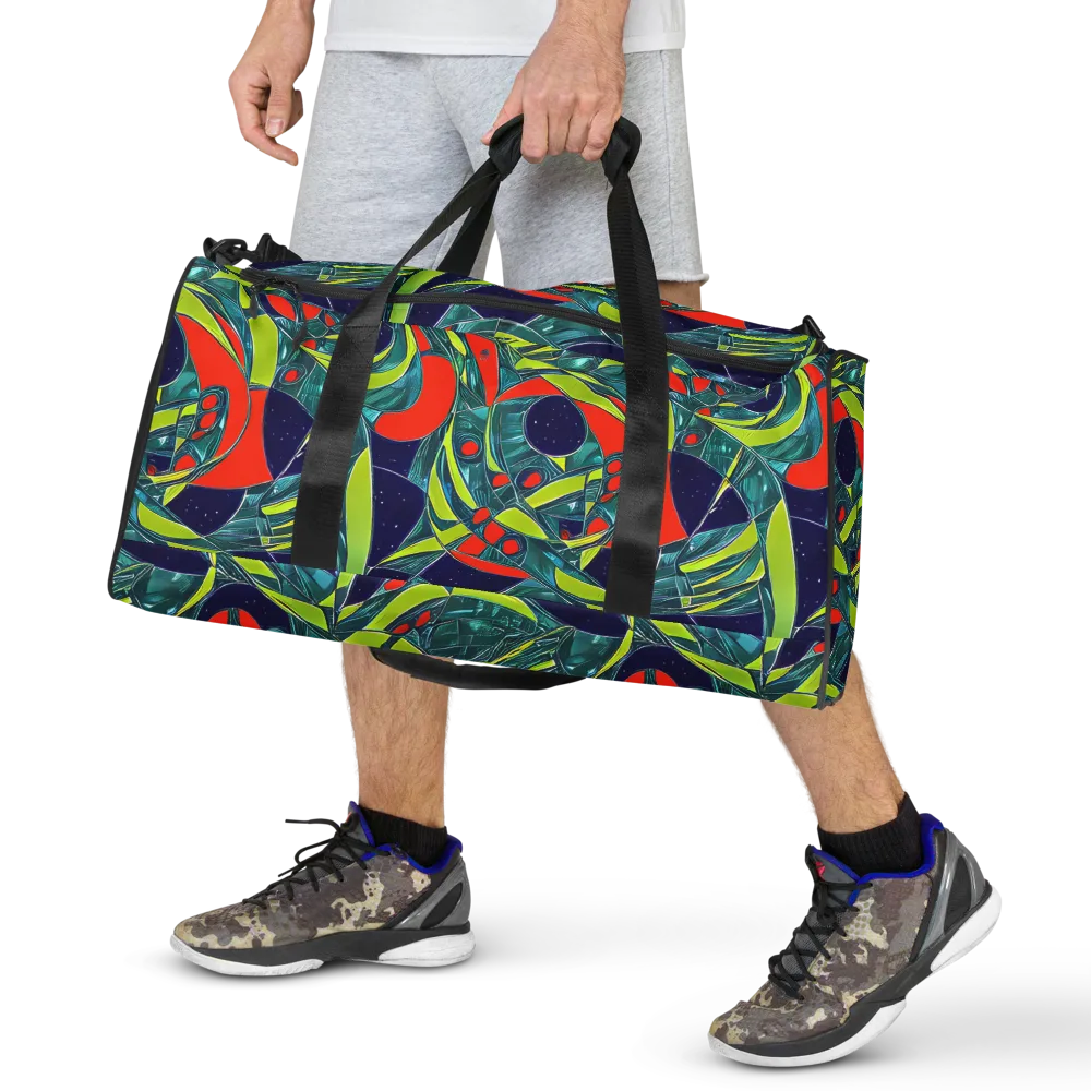 Harmonic Mirage on Duffle Bag — Front