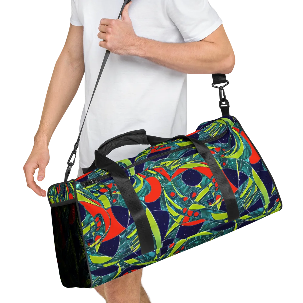 Harmonic Mirage on Duffle Bag — Right Front