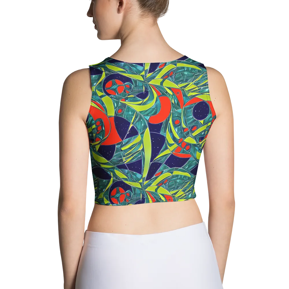 Harmonic Mirage on Crop Top — Back