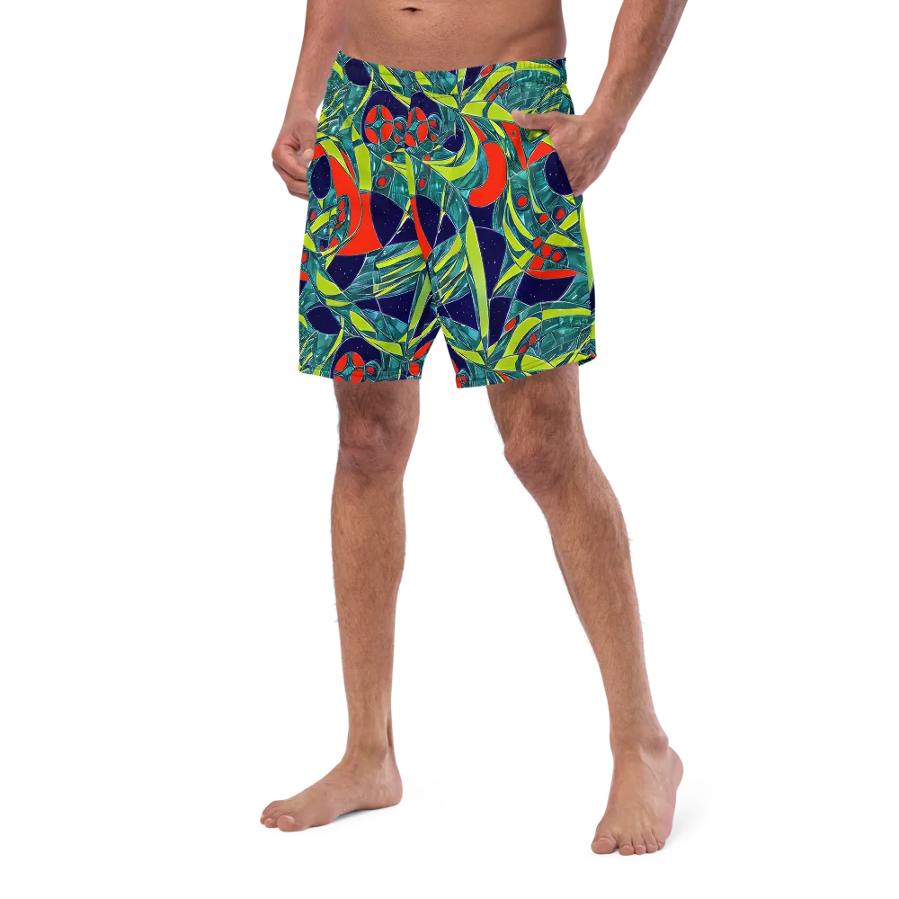Harmonic Mirage on Swim Trunks — Left Front