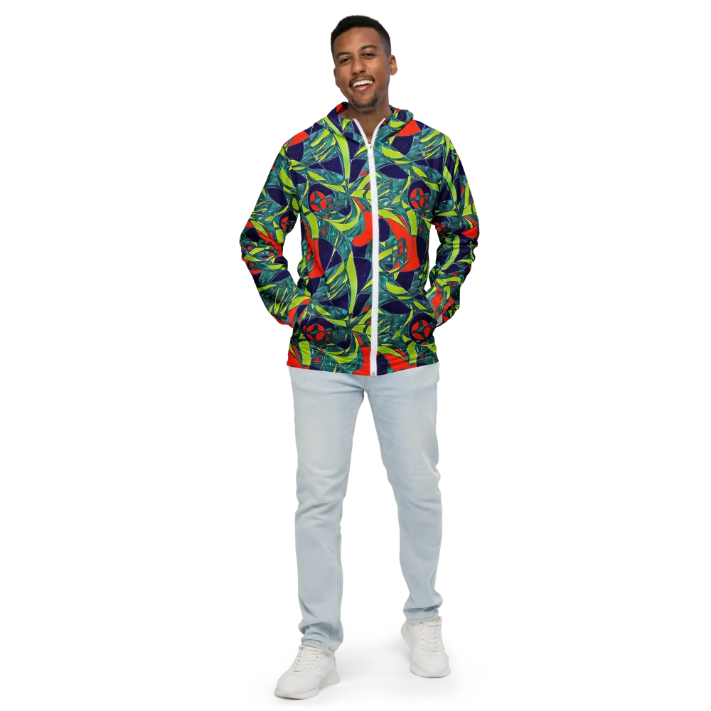 Harmonic Mirage on Men's Windbreaker — Front