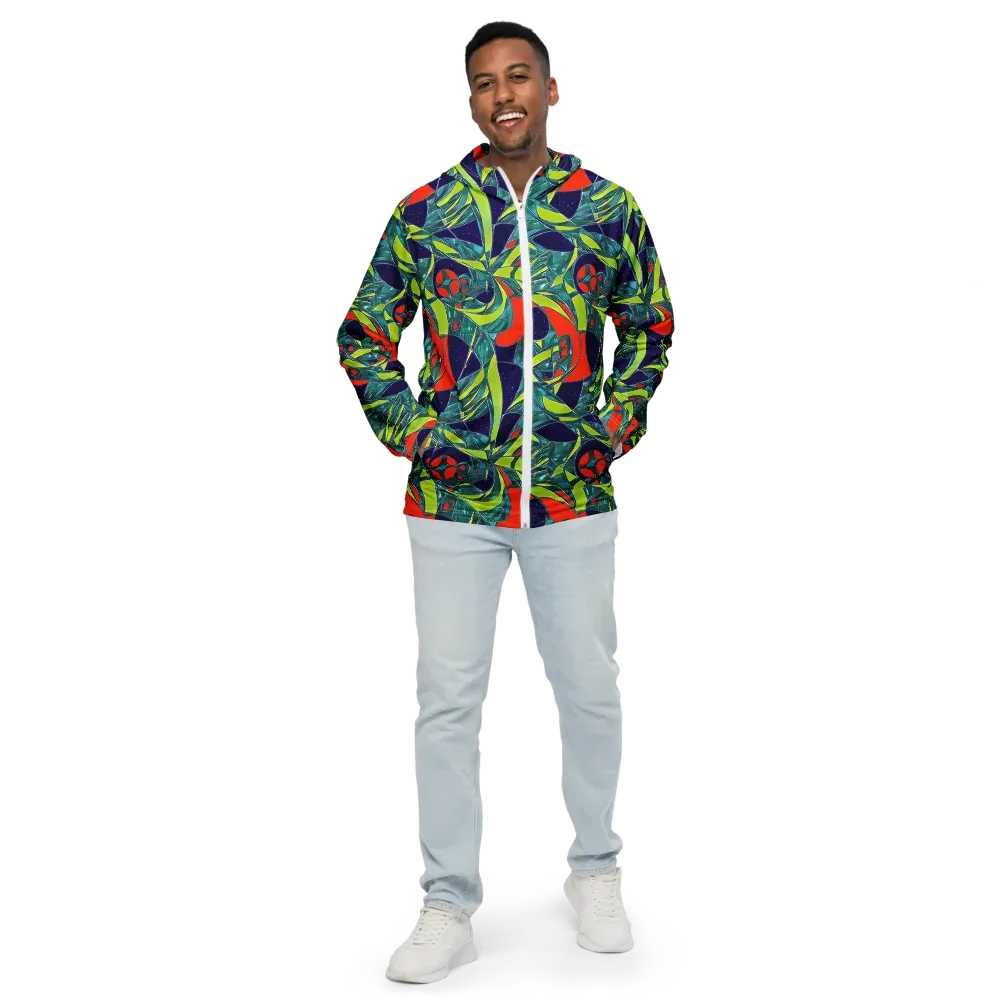 Harmonic Mirage on Men's Windbreaker — Front