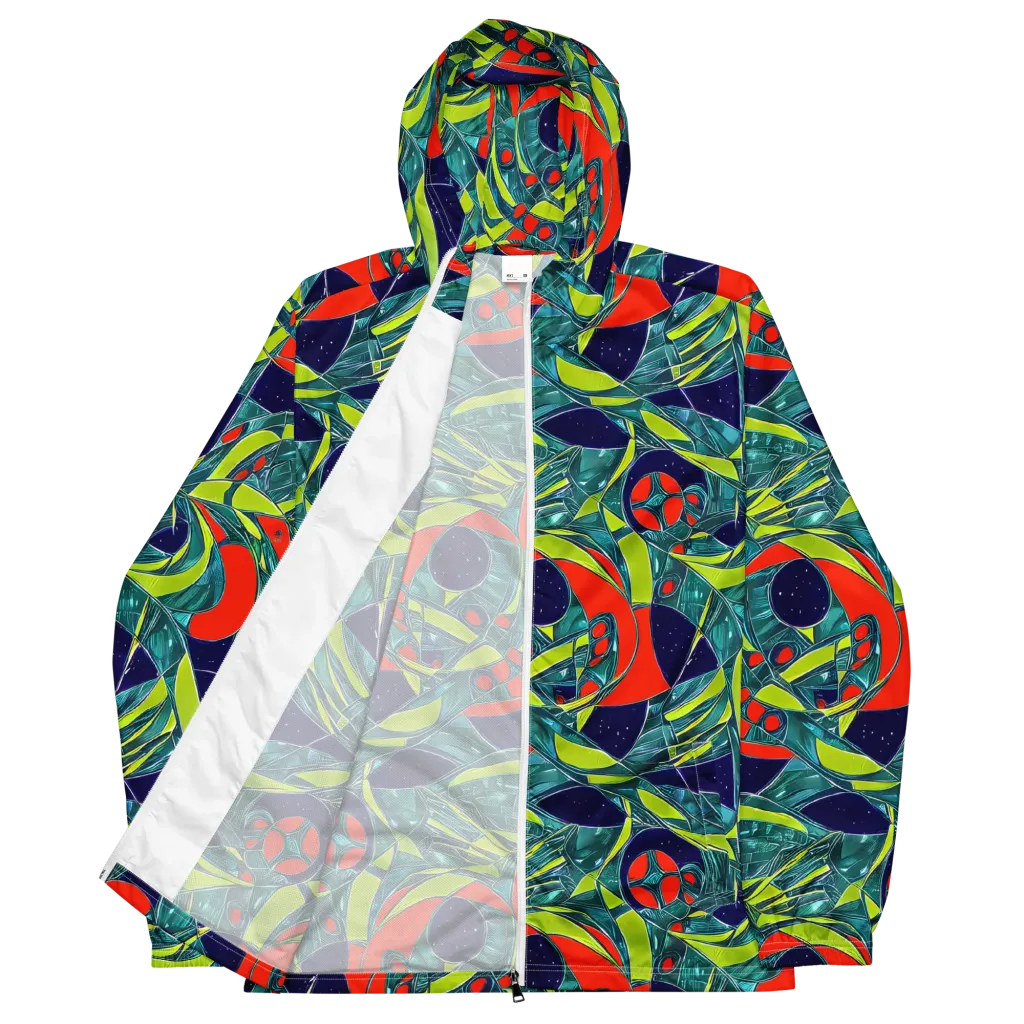 Harmonic Mirage on Men's Windbreaker — Front