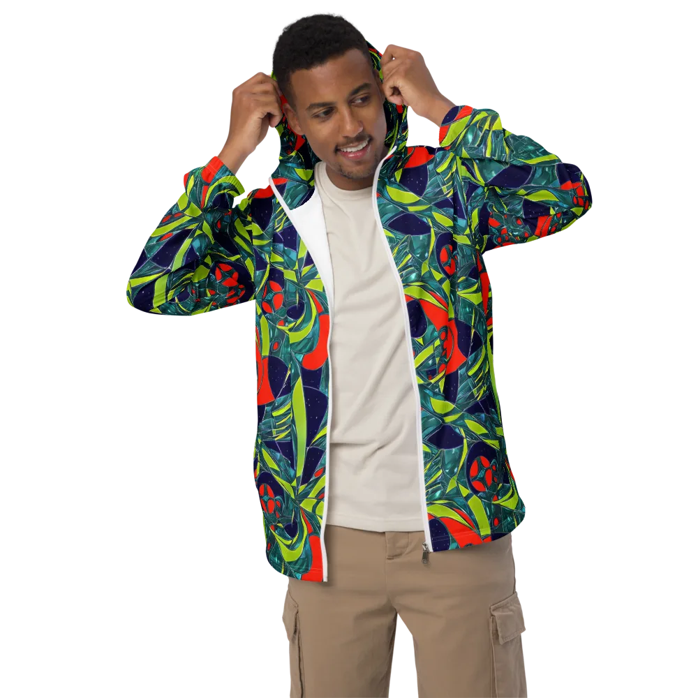 Harmonic Mirage on Men's Windbreaker — Front