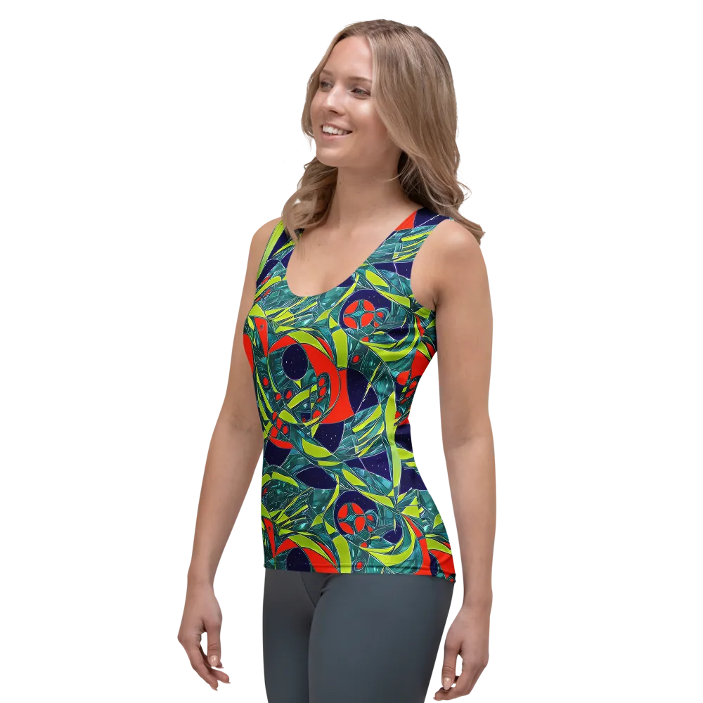 Harmonic Mirage on Women's Tank Top — Left Front