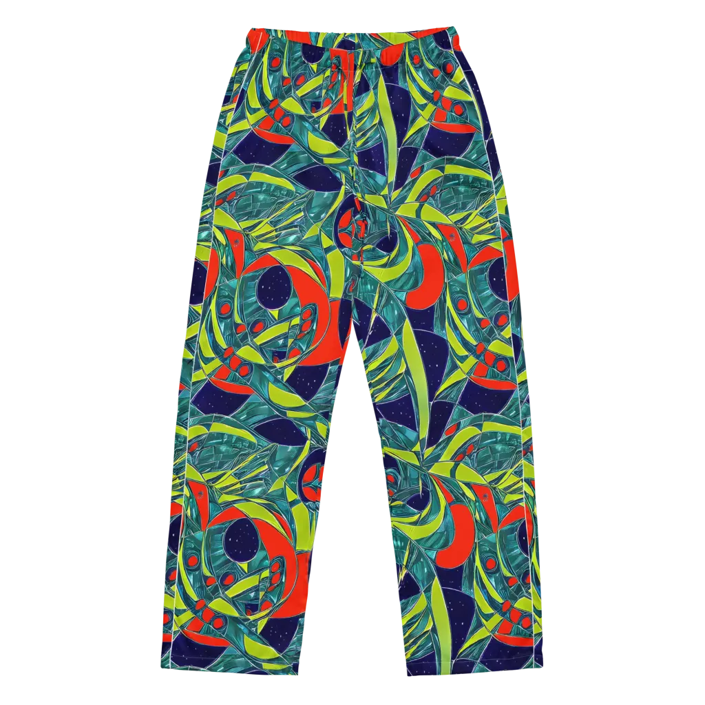 Harmonic Mirage on Women's Pajama Pants — Front
