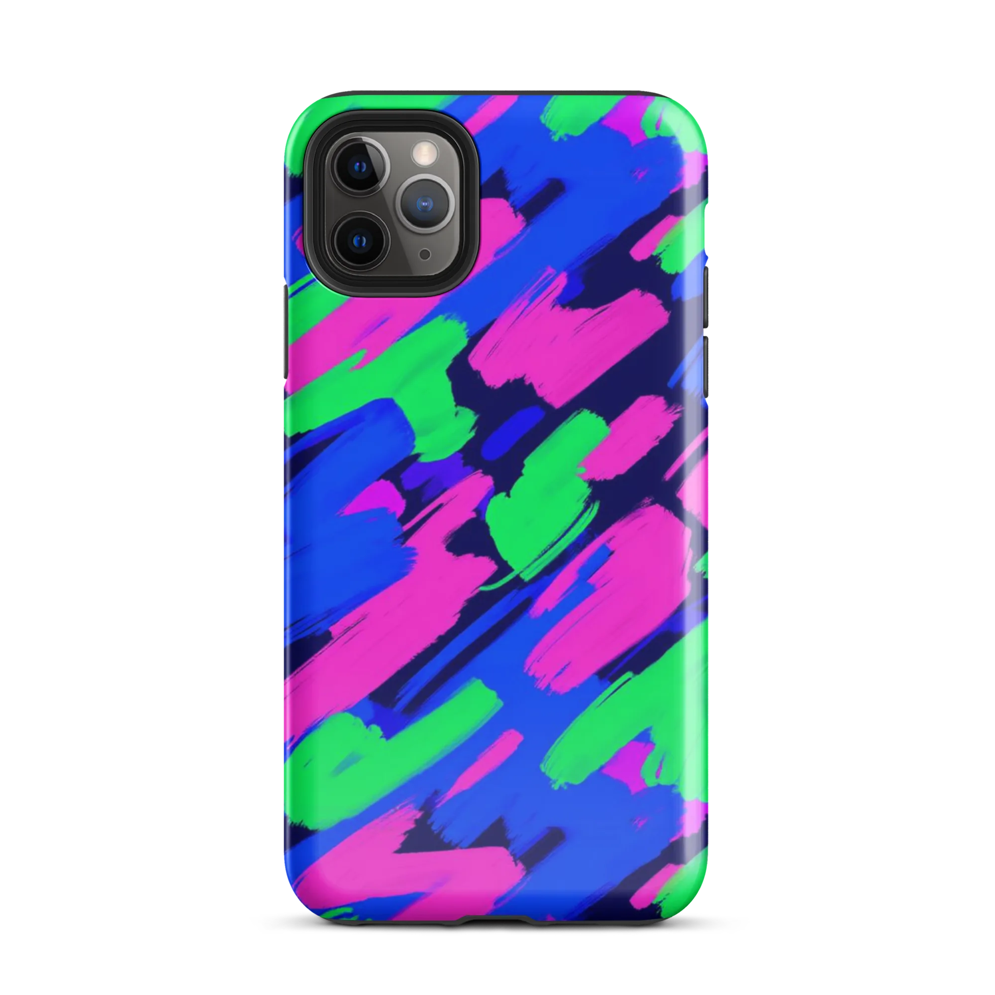 Electric Stroke on Tough Case for iPhone® — Front
