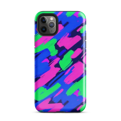 Electric Stroke on a Tough Case for iPhone®
