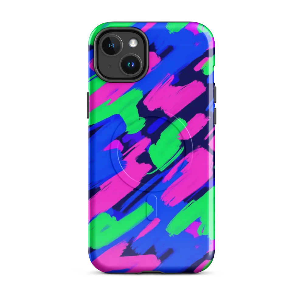 Electric Stroke on MagSafe Tough Case for iPhone® — Front