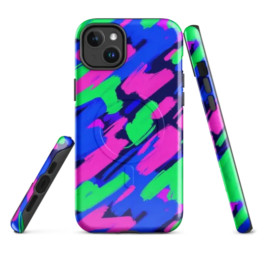 Electric Stroke on a MagSafe Tough Case for iPhone®
