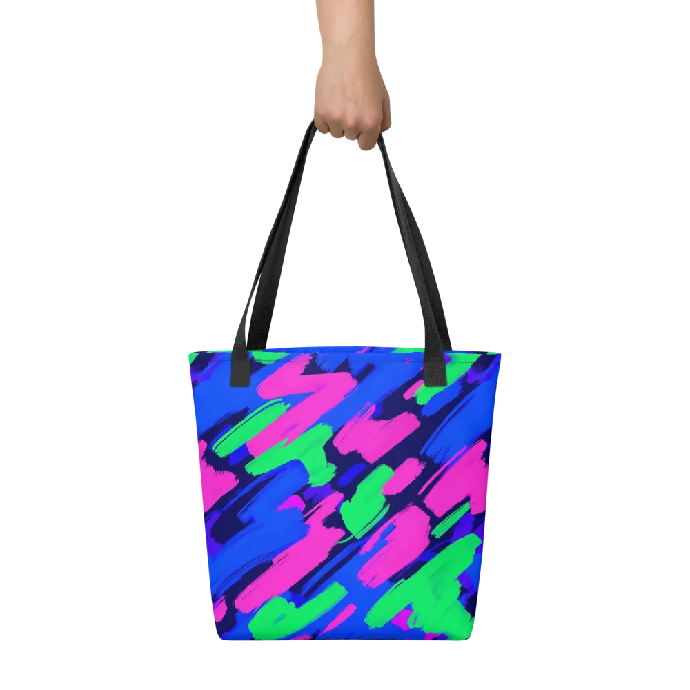 Electric Stroke on Tote Bag — Front