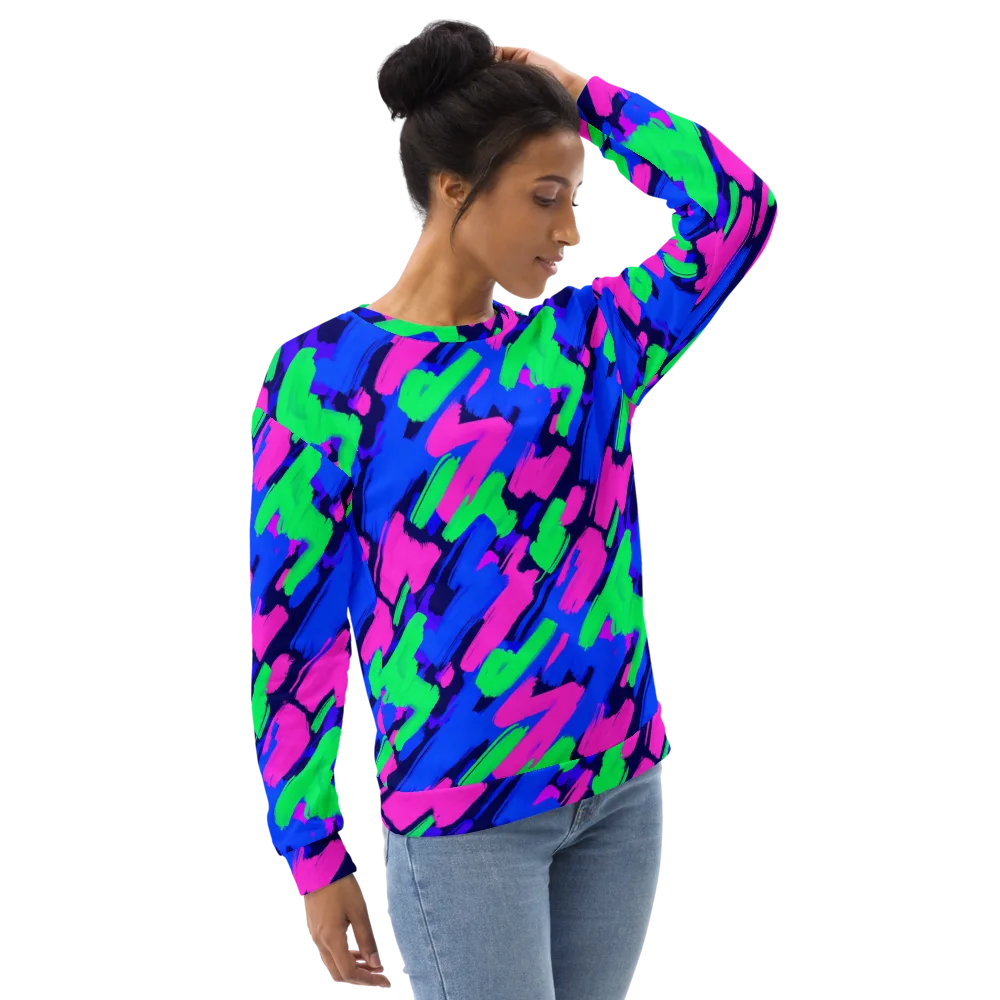 Electric Stroke on Sweatshirt — Right Front