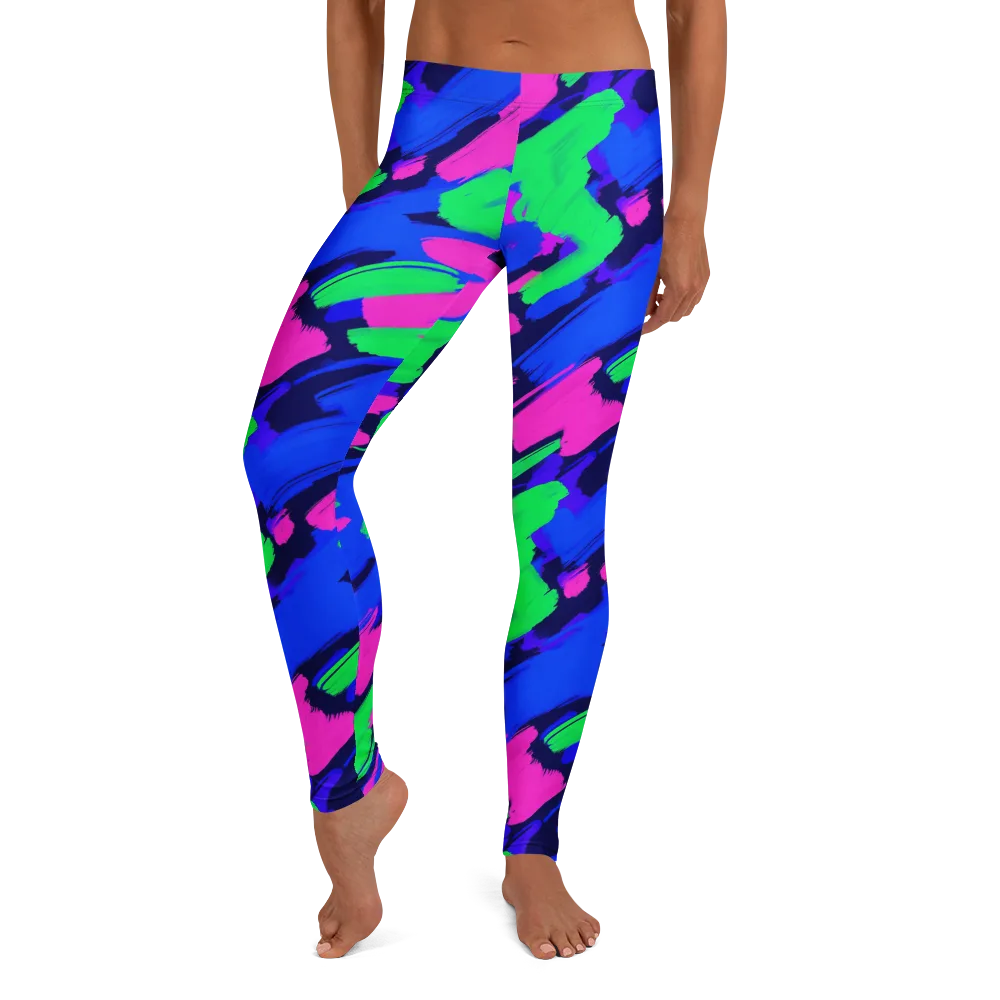 Electric Stroke on Leggings — Front
