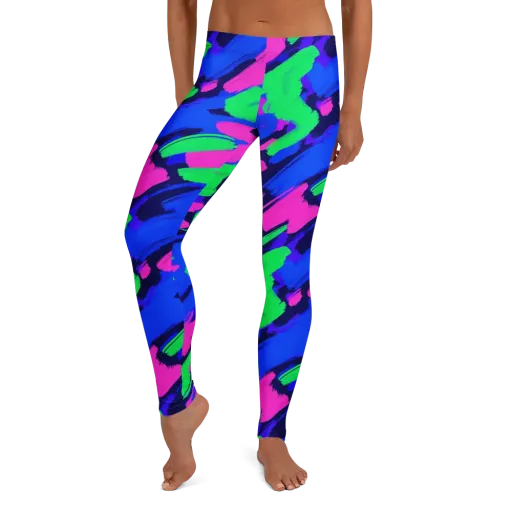 Electric Stroke on a Leggings