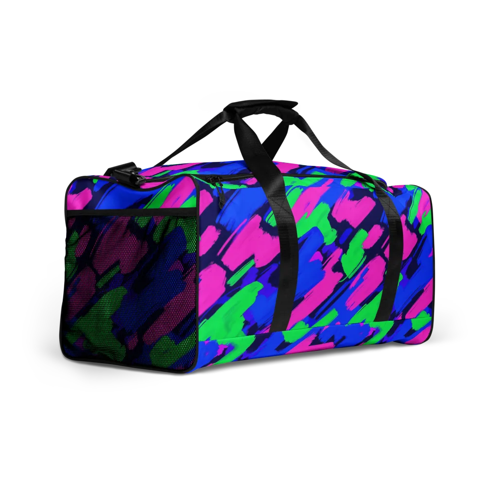 Electric Stroke on Duffle Bag — Right Front