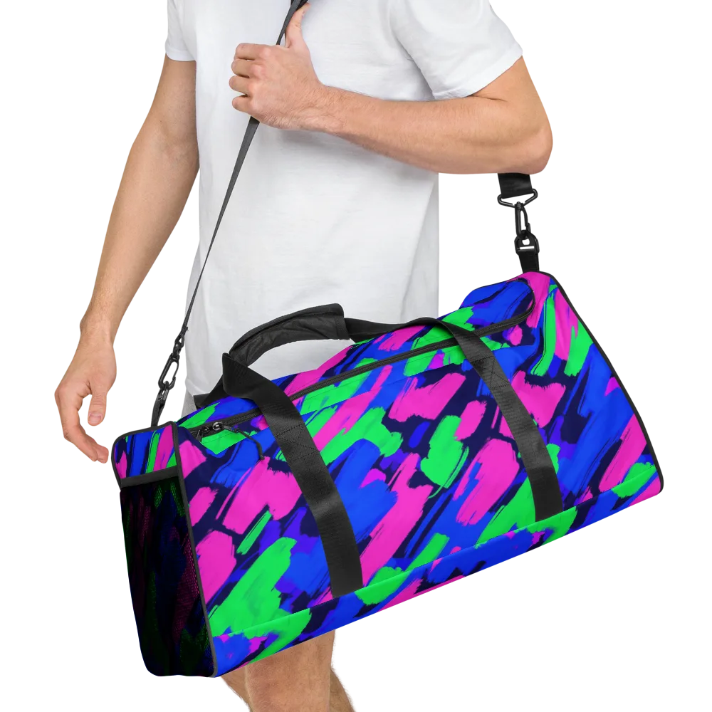 Electric Stroke on Duffle Bag — Right Front