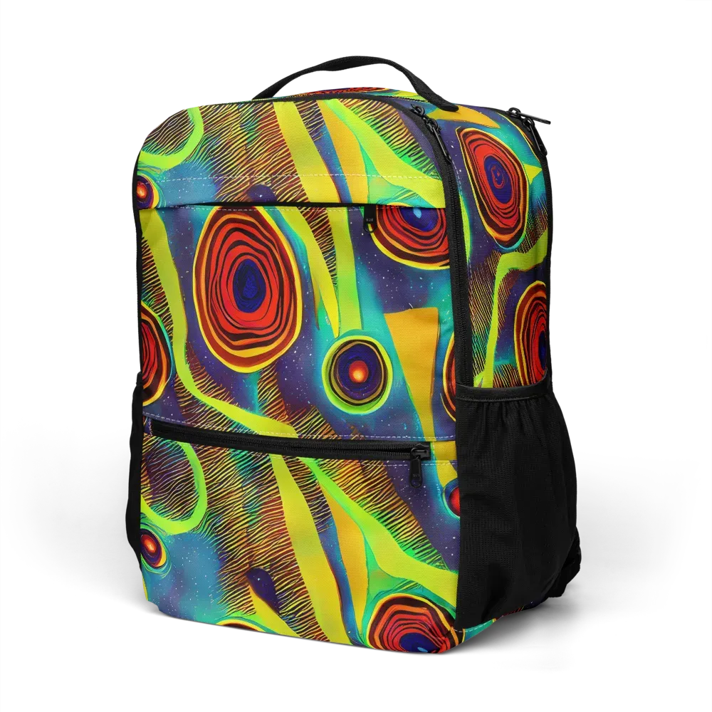 Galactic Pulse on Utility Backpack — Left Front