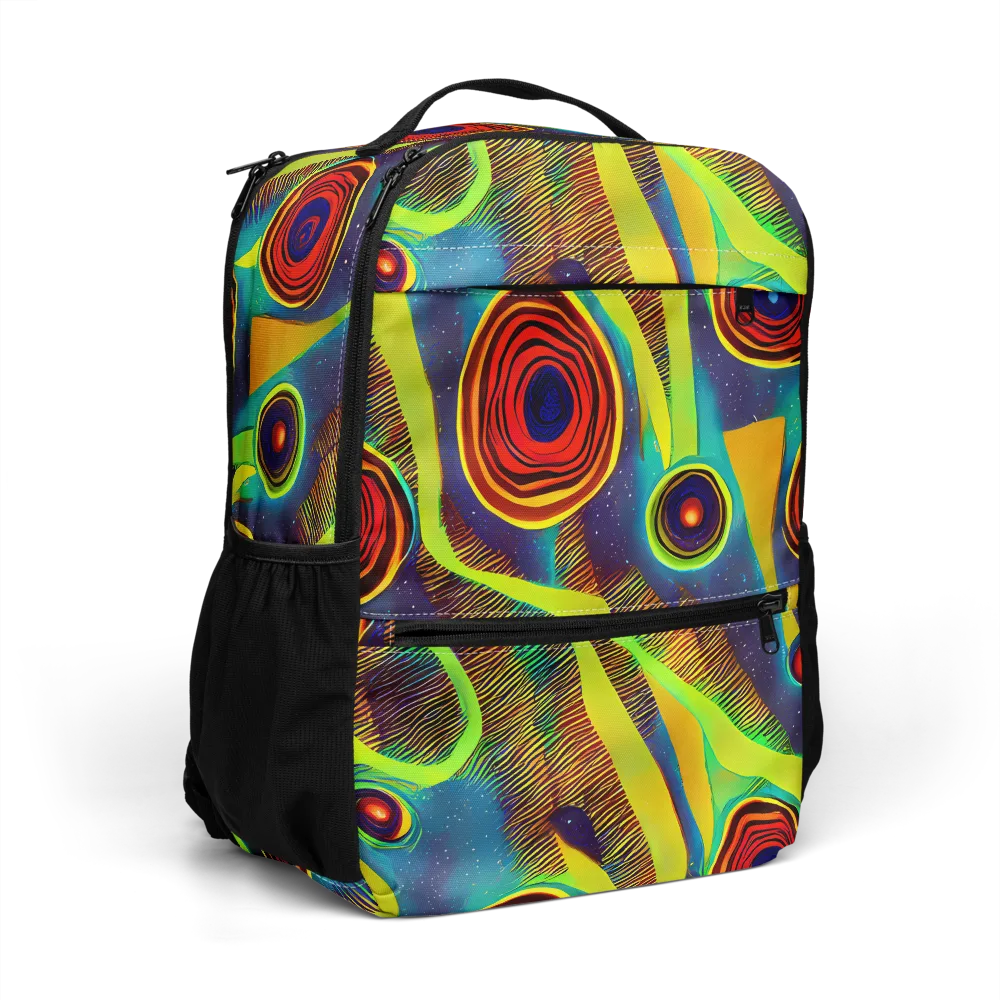 Galactic Pulse on Utility Backpack — Right Front