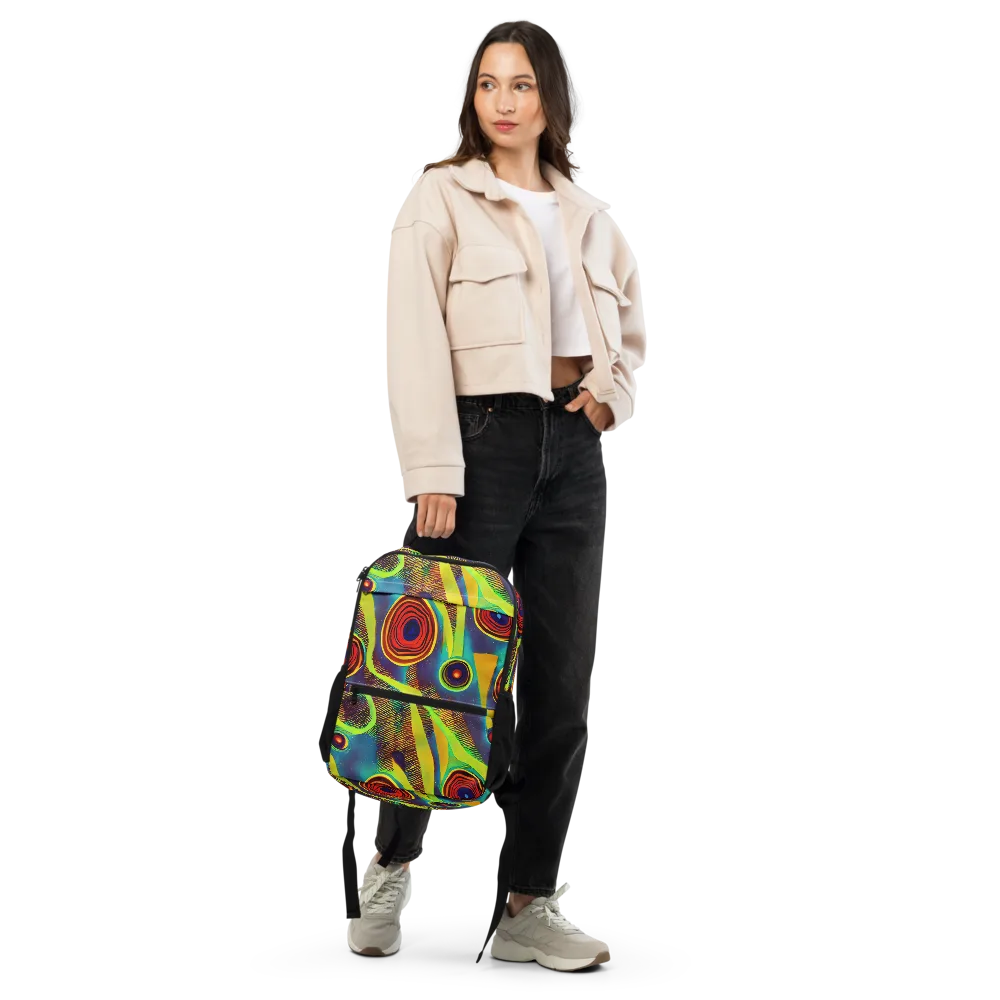 Galactic Pulse on Utility Backpack — Front