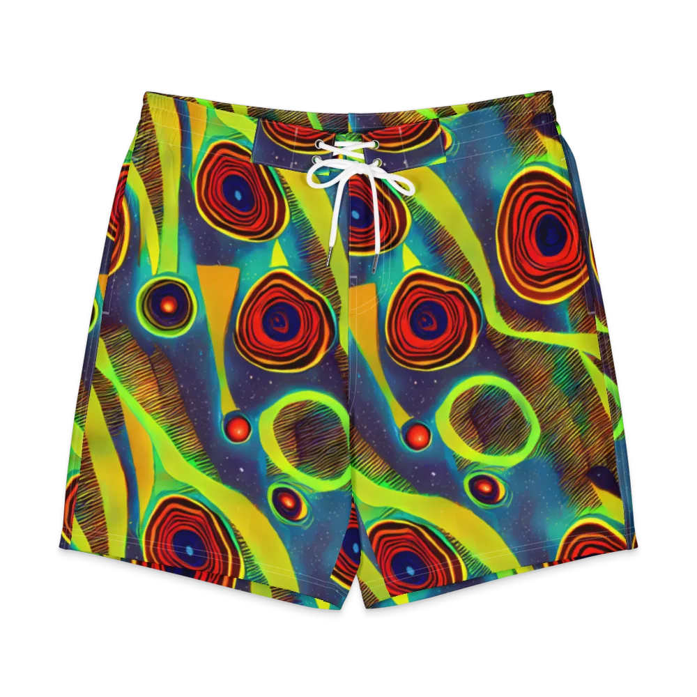 Galactic Pulse on Men's Board Shorts — Front