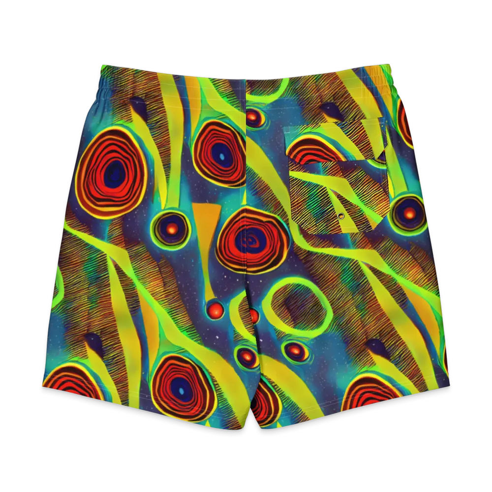 Galactic Pulse on Men's Board Shorts — Back