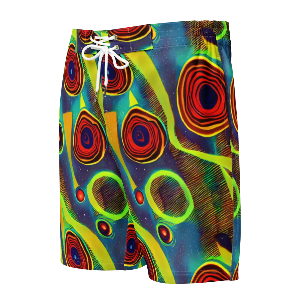 Galactic Pulse on Men's Board Shorts — Front