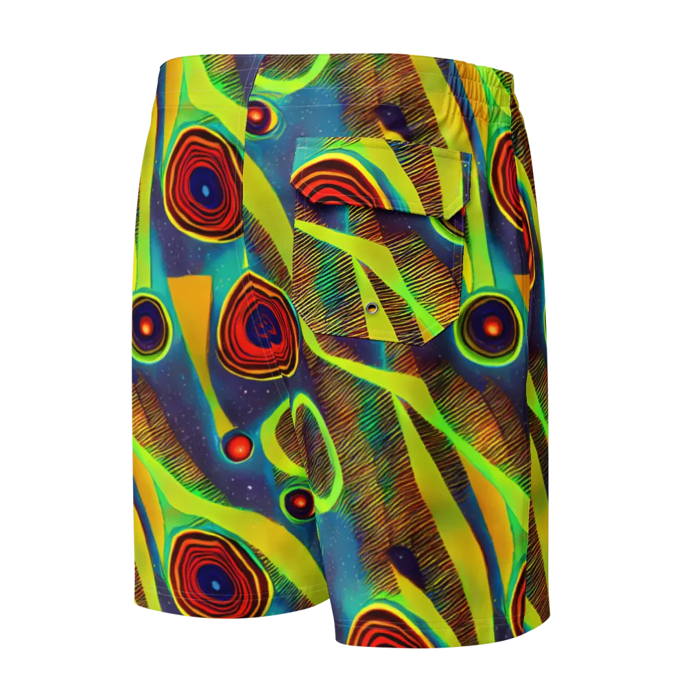 Galactic Pulse on Men's Board Shorts — Back