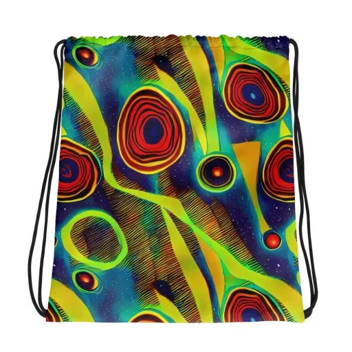 Galactic Pulse on a Drawstring Bag