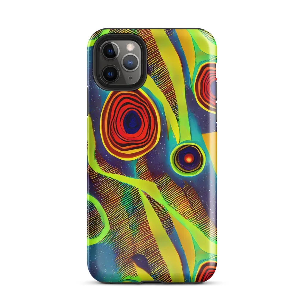 Galactic Pulse on Tough Case for iPhone® — Front