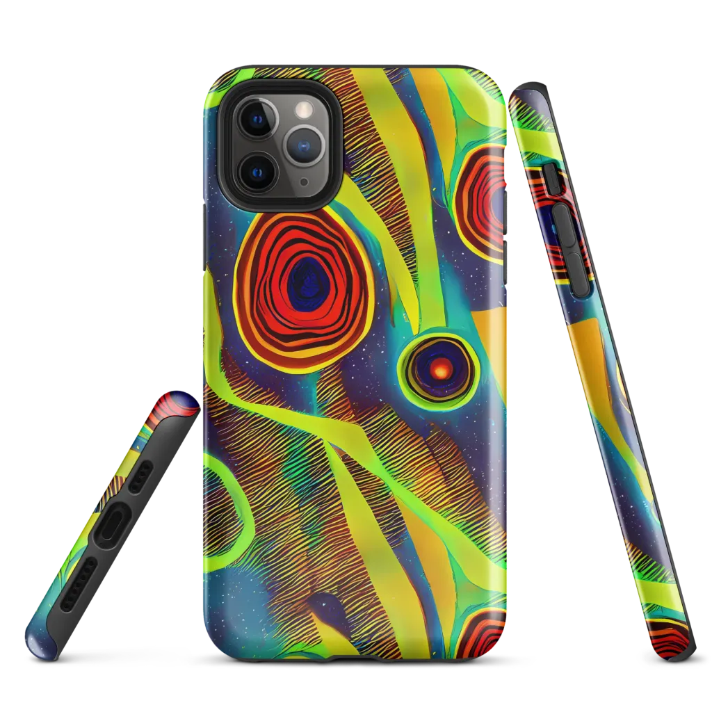 Galactic Pulse on Tough Case for iPhone® — Front