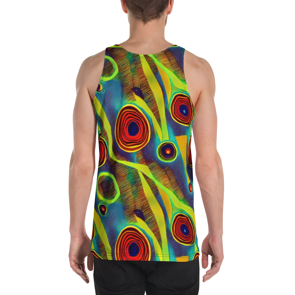 Galactic Pulse on Men's Tank Top — Back