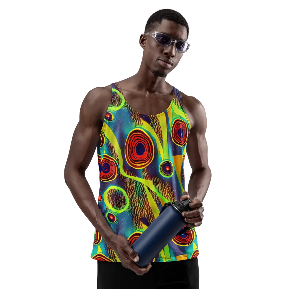 Galactic Pulse on Men's Tank Top — Front
