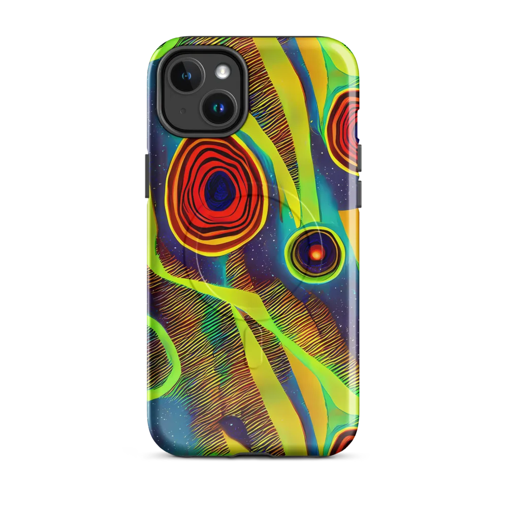 Galactic Pulse on MagSafe Tough Case for iPhone® — Front