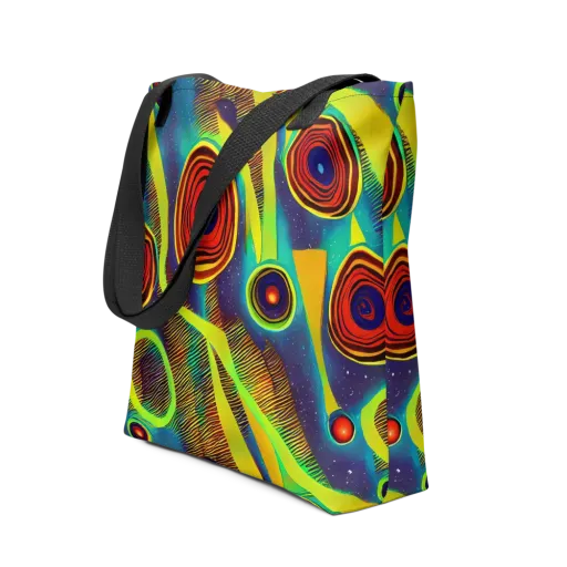 Galactic Pulse on a Tote Bag