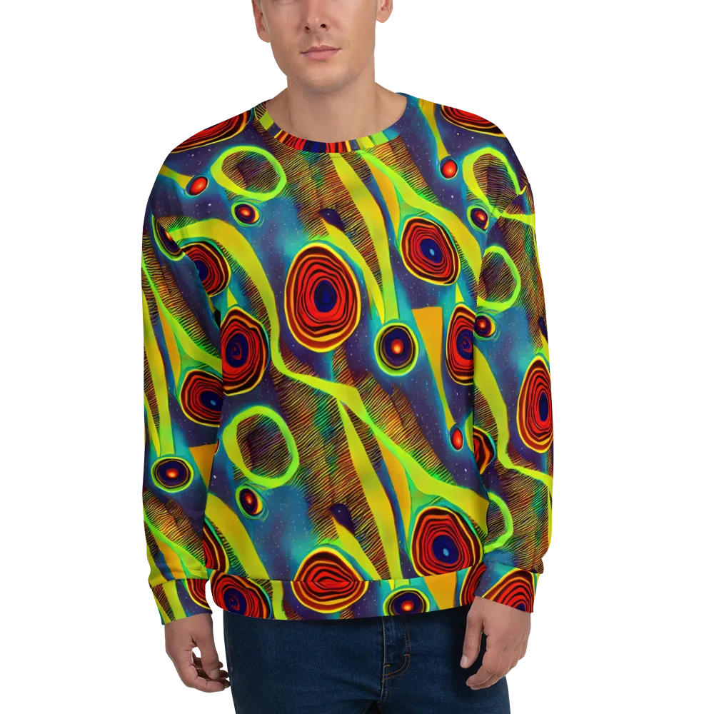 Galactic Pulse on Sweatshirt — Front