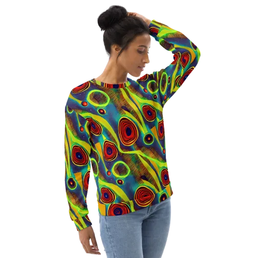 Galactic Pulse on a Sweatshirt