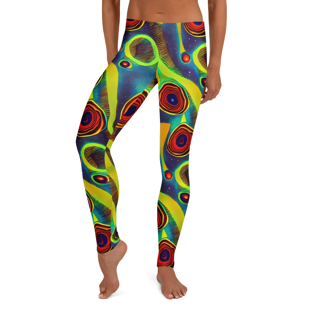 Galactic Pulse on Leggings — Front